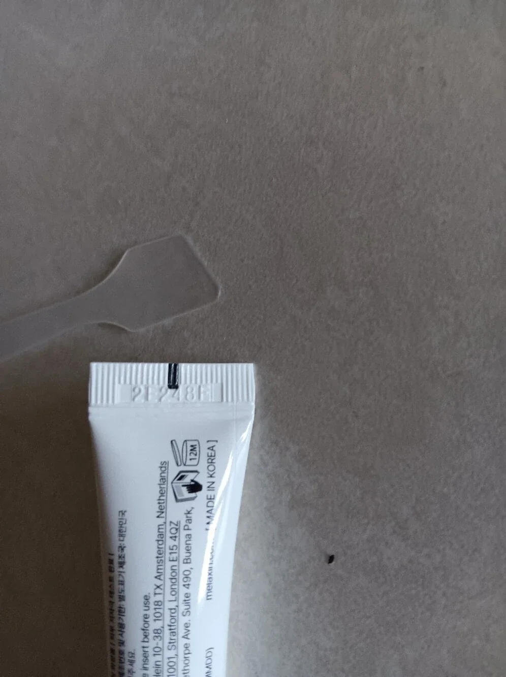 Dr. Melaxin Eyephalt Eyebag Cream Expires 2028 10g.